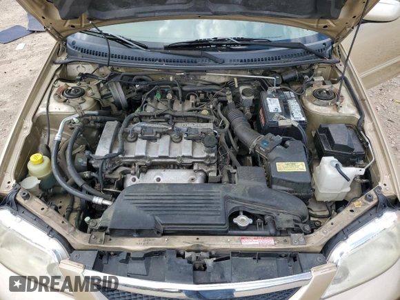 2001 Mazda Protege LX with VIN JM1BJ225810473897, listed as a Copart auction lot 52192045 with 145,839 mi miles and Salvage Title. Bid and sale history available at carsss.com. Image 12.