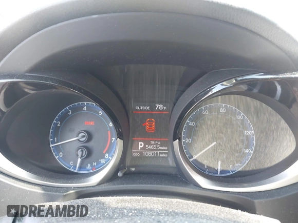 2016 Toyota Corolla L with VIN 2T1BURHE0GC552860, listed as a IAAI auction lot 42167395 with 108,011 mi miles and . Bid and sale history available at DreamBid. Image 7.