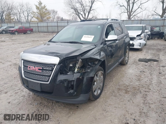2015 GMC Terrain SLT z VIN 2GKFLYE37F6251170, wystawiony jako IAAI lot #41690412 z przebiegiem 129 756 mil mil oraz . Historia ofert i sprzedaży dostępna na DreamBid. Obrazek 2.