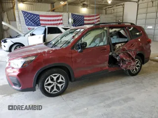 2021 Subaru Forester Premium z VIN JF2SKAFC4MH417415, wystawiony jako Copart lot #57791345 z przebiegiem 78 646 mil mil oraz Szkoda całkowita • Salvage title. Historia ofert i sprzedaży dostępna na DreamBid. Obrazek 1.