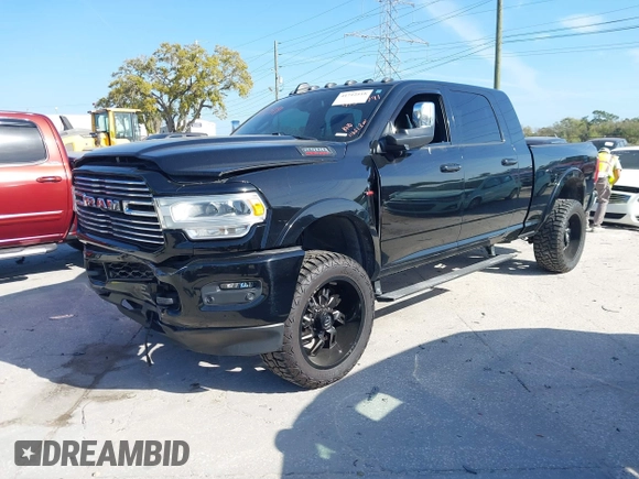 2019 Ram 2500 Laramie with VIN 3C6UR5NL9KG607477, listed as a IAAI auction lot 41712518 with 116,613 mi miles. Bid and sale history available at carsss.com. Image 17.