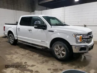 2018 Ford F-150 XL z VIN 1FTFW1E19JFD86240, wystawiony jako Copart lot #54861755 z przebiegiem 151 131 mil mil oraz Czysty tytuł • Clean title. Historia ofert i sprzedaży dostępna na DreamBid. Obrazek 4.