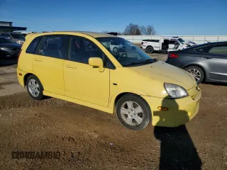 2003 Suzuki Aerio SX with VIN JS2RD41H635200160, listed as a Copart auction lot 86822934 with 111,721 mi miles and Non Repairable. Bid and sale history available at DreamBid. Image 4.