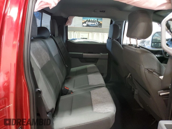 2024 Ford F-250 XL with VIN 1FT7W2BA4REE20696, listed as a Copart auction lot 56710255 with 20,917 mi miles and Salvage title. Bid and sale history available at DreamBid. Image 10.