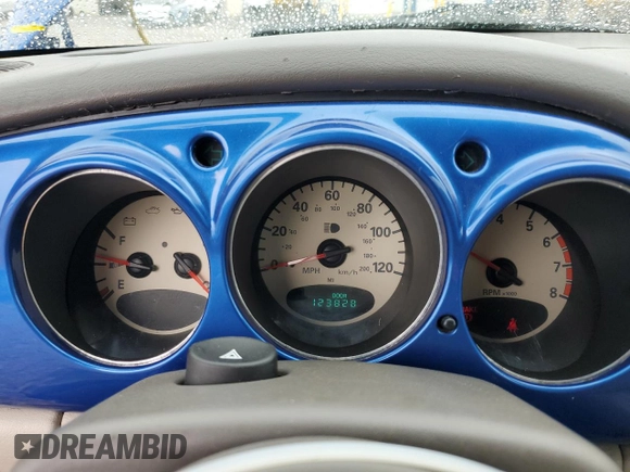 2005 Chrysler PT Cruiser Touring with VIN 3C3AY55E65T501455, listed as a Copart auction lot 61815515 with 123,828 mi miles and Salvage title. Bid and sale history available at DreamBid. Image 9.