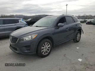 2016 Mazda CX-5 Sport with VIN JM3KE2BE9G0622516, listed as a Copart auction lot 43764875 with 174,701 mi miles and Salvage Title. Bid and sale history available at carsss.com. Image 1.