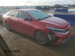2022 Kia Forte GT with VIN 3KPF44AC9NE485560, listed as a Copart auction lot 51608625 with 49,841 mi miles and Salvage Title. Bid and sale history available at carsss.com. Image 4.