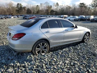 2017 Mercedes-Benz C 300 with VIN 55SWF4KB0HU224671, listed as a Copart auction lot 50299005 with 70,838 mi miles and Salvage Title. Bid and sale history available at carsss.com. Image 3.