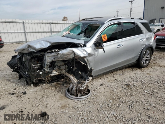 2023 Mercedes-Benz GLE 350 with VIN 4JGFB4KBXPA915769, listed as a Copart auction lot 77117744 with 11,242 mi miles and Salvage title. Bid and sale history available at DreamBid. Image 1.
