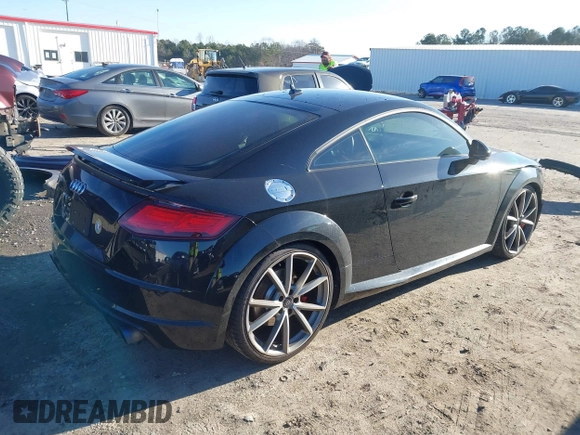 2017 Audi TTS with VIN TRUC1AFV9H1013618, listed as a IAAI auction lot 41599362 with 92,184 mi miles and . Bid and sale history available at DreamBid. Image 4.