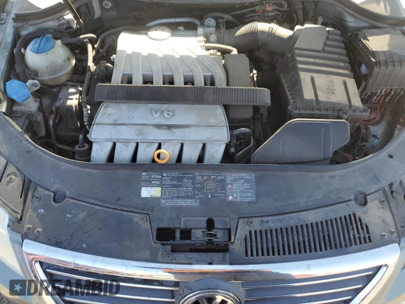 2006 Volkswagen Passat with VIN WVWFU73C86P144022, listed as a Copart auction lot 43802765 with 133,448 mi miles and Salvage title. Bid and sale history available at DreamBid. Image 11.