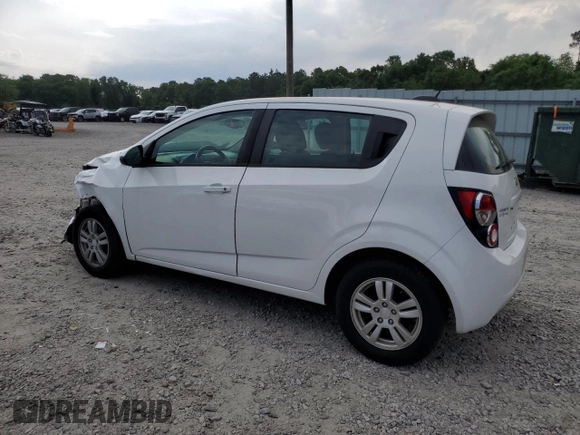 2016 Chevrolet Sonic LS with VIN 1G1JA6SH3G4167472, listed as a Copart auction lot 53457405 with 45,221 mi miles and Salvage title. Bid and sale history available at DreamBid. Image 2.