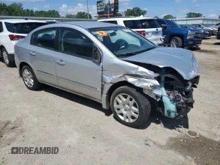 2012 Nissan Sentra S with VIN 3N1AB6AP0CL672342, listed as a Copart auction lot 55215965 with Not provided miles and Salvage title. Bid and sale history available at DreamBid. Image 4.