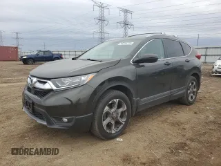 2018 Honda CR-V EX-L with VIN 7FARW2H86JE002810, listed as a Copart auction lot 50244215 with 40,724 mi miles and Salvage Title. Bid and sale history available at carsss.com. Image 1.