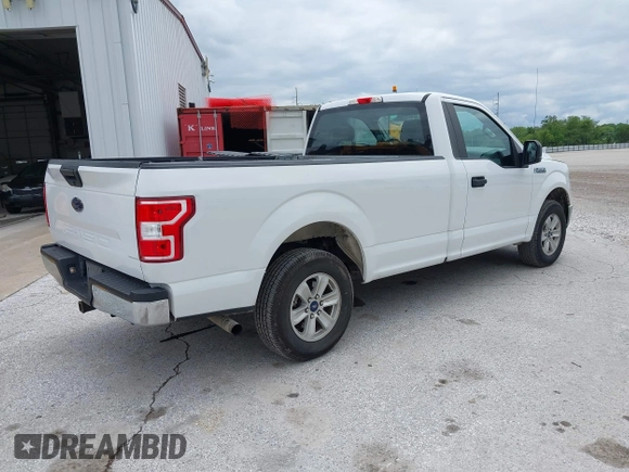2019 Ford F-150 XL z VIN 1FTMF1C51KKC79270, wystawiony jako IAAI lot #42337543 z przebiegiem 146 916 mil mil oraz . Historia ofert i sprzedaży dostępna na DreamBid. Obrazek 4.