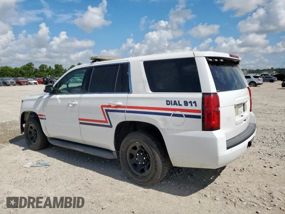 2015 Chevrolet Tahoe Commercial with VIN 1GNLC2EC4FR590119, listed as a Copart auction lot 62159795 with 93,021 mi miles and Salvage title. Bid and sale history available at DreamBid. Image 2.