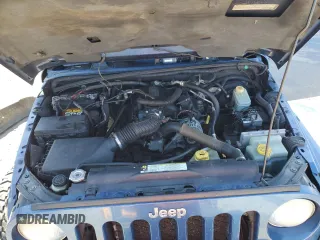 2010 Jeep Wrangler Unlimited Sahara with VIN 1J4HA5H11AL143608, listed as a Copart auction lot 46091715 with 480,747 mi miles and Salvage Title. Bid and sale history available at carsss.com. Image 12.