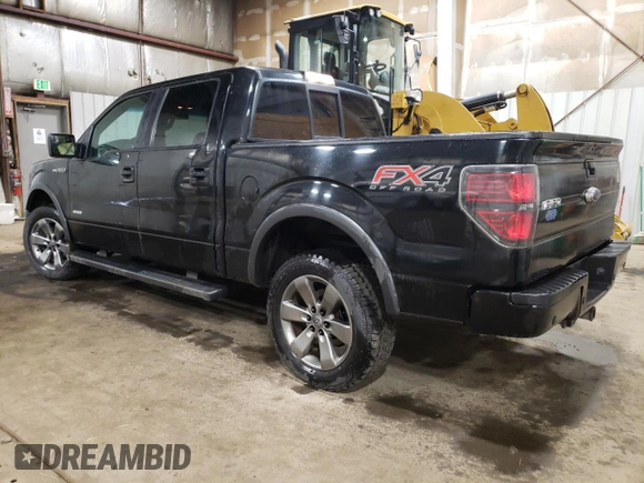 2013 Ford F-150 XL with VIN 1FTFW1ET8DKE41631, listed as a Copart auction lot 55074745 with 153,462 mi miles and Clean Title. Bid and sale history available at carsss.com. Image 2.