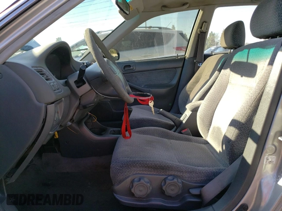1999 Honda Civic LX with VIN 2HGEJ6571XH552867, listed as a Copart auction lot 81715654 with 234,544 mi miles and Salvage Title. Bid and sale history available at DreamBid. Image 7.