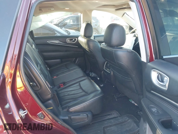 2020 Infiniti QX60 Luxe with VIN 5N1DL0MM0LC511566, listed as a IAAI auction lot 40879519 with 90,479 mi miles and . Bid and sale history available at DreamBid. Image 8.