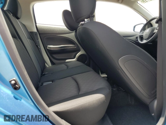 2024 Mitsubishi Mirage ES with VIN ML32AUHJ4RH020831, listed as a Copart auction lot 61761915 with 12,851 mi miles and Clean title. Bid and sale history available at DreamBid. Image 10.