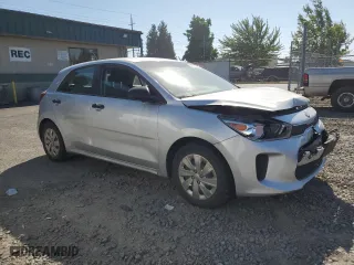 2018 Kia Rio 5-Door LX with VIN 3KPA25AB4JE088698, listed as a Copart auction lot 66136404 with NaN miles and Salvage Title. Bid and sale history available at carsss.com. Image 4.