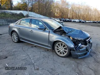 2014 Audi A4 Premium Plus with VIN WAUHFAFLXEN004590, listed as a Copart auction lot 78454804 with 133,916 mi miles and Salvage title. Bid and sale history available at DreamBid. Image 4.