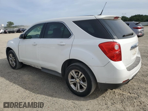 2011 Chevrolet Equinox LS with VIN 2CNALBEC4B6216448, listed as a Copart auction lot 54726755 with 185,178 mi miles and Clean Title. Bid and sale history available at DreamBid. Image 2.