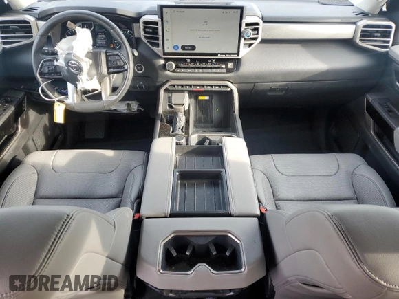 2023 Toyota Tundra Limited with VIN 5TFJA5DB9PX069197, listed as a Copart auction lot 52006175 with 7,396 mi miles and Salvage title. Bid and sale history available at DreamBid. Image 8.