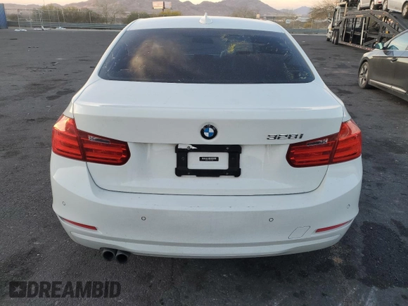 2015 BMW 3 Series 328i with VIN WBA3C1C53FK123089, listed as a Copart auction lot 50624205 with 103,979 mi miles and Salvage Title. Bid and sale history available at carsss.com. Image 6.