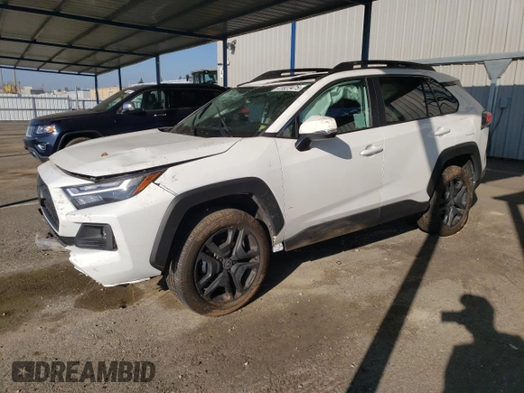 2023 Toyota RAV4 Adventure with VIN 2T3J1RFV1PW402088, listed as a Copart auction lot 41823475 with 30,498 mi miles and Salvage Title. Bid and sale history available at carsss.com. Image 1.