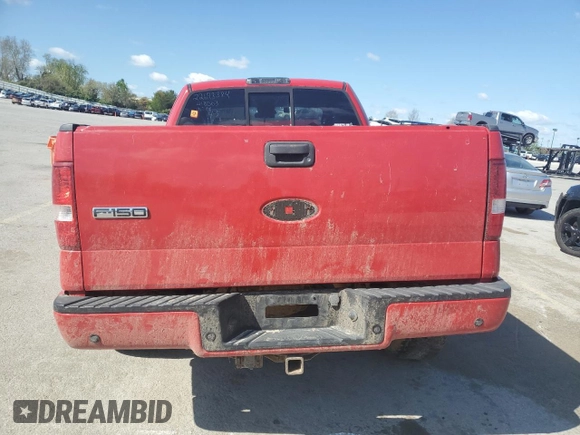 2006 Ford F-150 XLT с VIN 1FTPX14536KB12388, выставлен на аукционе Copart как лот 52755325 с пробегом 259 478 миль миль и Списание • Salvage title. История ставок и продаж доступна на DreamBid. Изображение 6.