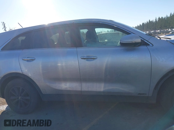 2019 Kia Sorento LX V6 with VIN 5XYPGDA56KG506179, listed as a IAAI auction lot 41409303 with 116,488 mi miles. Bid and sale history available at carsss.com. Image 12.