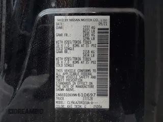 2022 Nissan Frontier S with VIN 1N6ED1EKXNN610697, listed as a IAAI auction lot 41241624 with 17,897 mi miles. Bid and sale history available at carsss.com. Image 9.