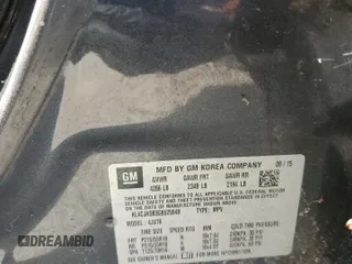 2016 Buick Encore with VIN KL4CJASB3GB525948, listed as a Copart auction lot 53881075 with Not Provided miles and Clean Title. Bid and sale history available at carsss.com. Image 12.