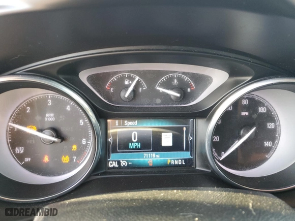 2020 Buick Envision Essence with VIN LRBFXCSA5LD150968, listed as a Copart auction lot 71353144 with 71,119 mi miles and Salvage Title. Bid and sale history available at carsss.com. Image 9.