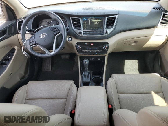 2017 Hyundai Tucson Limited z VIN KM8J3CA24HU351457, wystawiony jako Copart lot #58351205 z przebiegiem 103 299 mil mil oraz Szkoda całkowita • Salvage title. Historia ofert i sprzedaży dostępna na DreamBid. Obrazek 8.