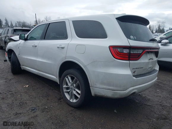 2022 Dodge Durango GT Plus with VIN 1C4RDJDG7NC182973, listed as a IAAI auction lot 41586357 with 60,592 mi miles. Bid and sale history available at carsss.com. Image 3.