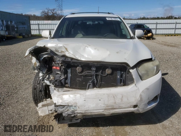 2008 Toyota Highlander Hybrid with VIN JTEEW41A282004288, listed as a Copart auction lot 47961065 with 230,837 mi miles and Salvage Title. Bid and sale history available at carsss.com. Image 5.