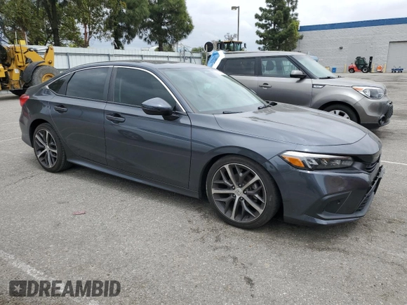 2022 Honda Civic Touring z VIN 2HGFE1F93NH314236, wystawiony jako Copart lot #53380915 z przebiegiem 25 302 mil mil oraz Szkoda całkowita • Salvage title. Historia ofert i sprzedaży dostępna na DreamBid. Obrazek 4.