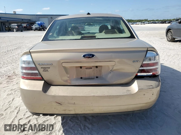 2008 Ford Taurus SEL with VIN 1FAHP24W48G156205, listed as a Copart auction lot 54774345 with 108,352 mi miles and Salvage Title. Bid and sale history available at carsss.com. Image 6.
