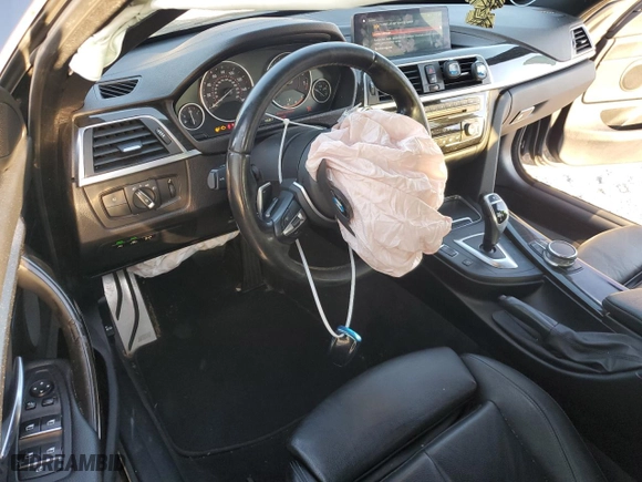 2019 BMW 4 Series 430i with VIN WBA4J1C57KBM12240, listed as a Copart auction lot 81177624 with 75,341 mi miles and Salvage Title. Bid and sale history available at carsss.com. Image 8.