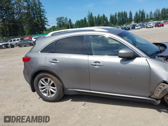 2010 Infiniti FX with VIN JN8AS1MWXAM850350, listed as a IAAI auction lot 42466041 with Not provided miles and . Bid and sale history available at DreamBid. Image 12.