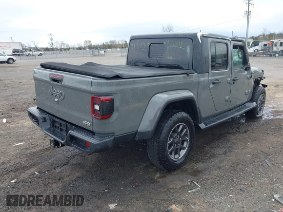 2020 Jeep Gladiator Overland с VIN 1C6HJTFG8LL148185, выставлен на аукционе IAAI как лот 41844491 с пробегом 128 235 миль миль и . История ставок и продаж доступна на DreamBid. Изображение 4.
