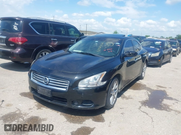 2014 Nissan Maxima S with VIN 1N4AA5AP3EC484753, listed as a IAAI auction lot 42073032 with Not Provided miles and . Bid and sale history available at DreamBid. Image 2.