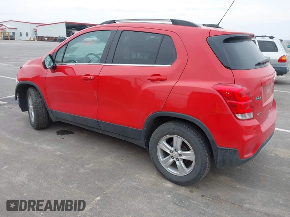 2020 Chevrolet Trax LT with VIN KL7CJLSB0LB340426, listed as a IAAI auction lot 41693103 with Not Provided miles and . Bid and sale history available at DreamBid. Image 3.