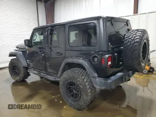 2020 Jeep Wrangler Unlimited Sport S z VIN 1C4HJXDN4LW347458, wystawiony jako Copart lot #52191705 z przebiegiem 37 353 mil mil oraz Szkoda całkowita • Salvage title. Historia ofert i sprzedaży dostępna na DreamBid. Obrazek 2.