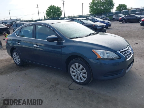 2014 Nissan Sentra S with VIN 3N1AB7AP3EY242459, listed as a IAAI auction lot 42174137 with 203,956 mi miles and . Bid and sale history available at DreamBid. Image 1.