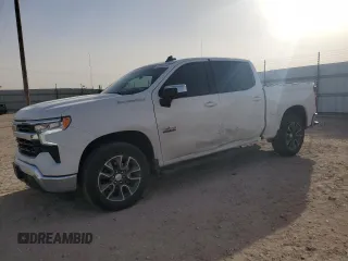2024 Chevrolet Silverado 1500 LT with VIN 2GCPACED6R1207650, listed as a Copart auction lot 88816145 with 25,834 mi miles and Salvage Title. Bid and sale history available at DreamBid. Image 1.