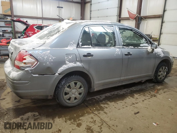2010 Nissan Versa 1.6 with VIN 3N1CC1APXAL442278, listed as a Copart auction lot 45135045 with 166,598 mi miles and Salvage Title. Bid and sale history available at carsss.com. Image 3.